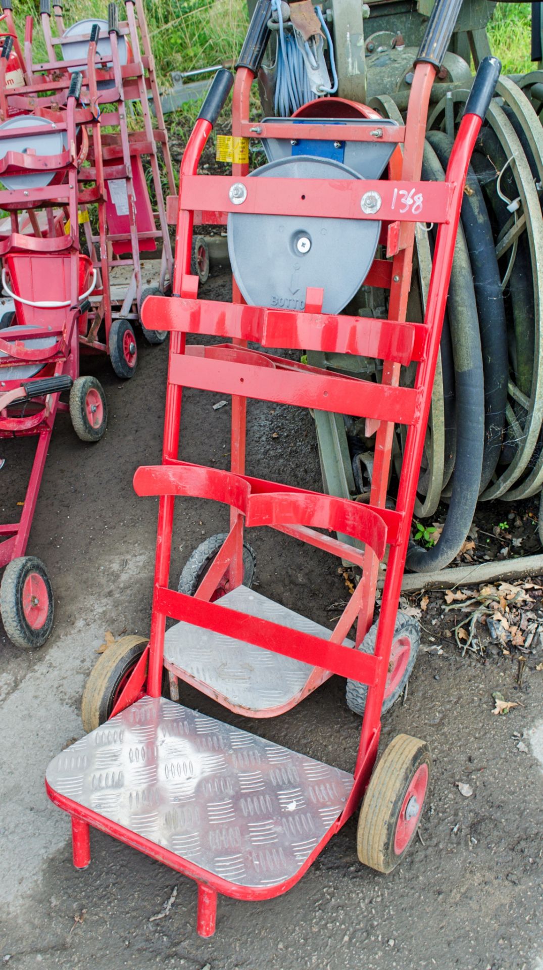 2 - fire extinguisher trolleys