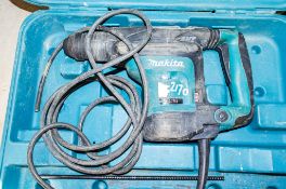 Makita 110v SDS rotary hammer drill for spares c/w carry case