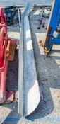 Aluminium screed ** Bent **