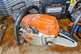 Stihl MS261 petrol driven chainsaw ** Bar missing **