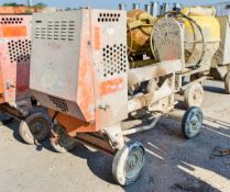 Belle 100 XT electric start diesel driven site mixer ** Drum missing **