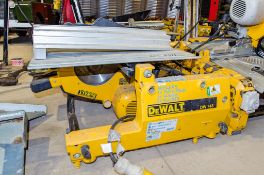 Dewalt DW743 110v flip over tube saw