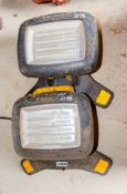 2 - rechargeable LED inspection lamps ** No chargers **
