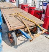 Steel 4 wheel trolley