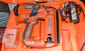 Paslode IM65 nail gun c/w battery, charger & carry case