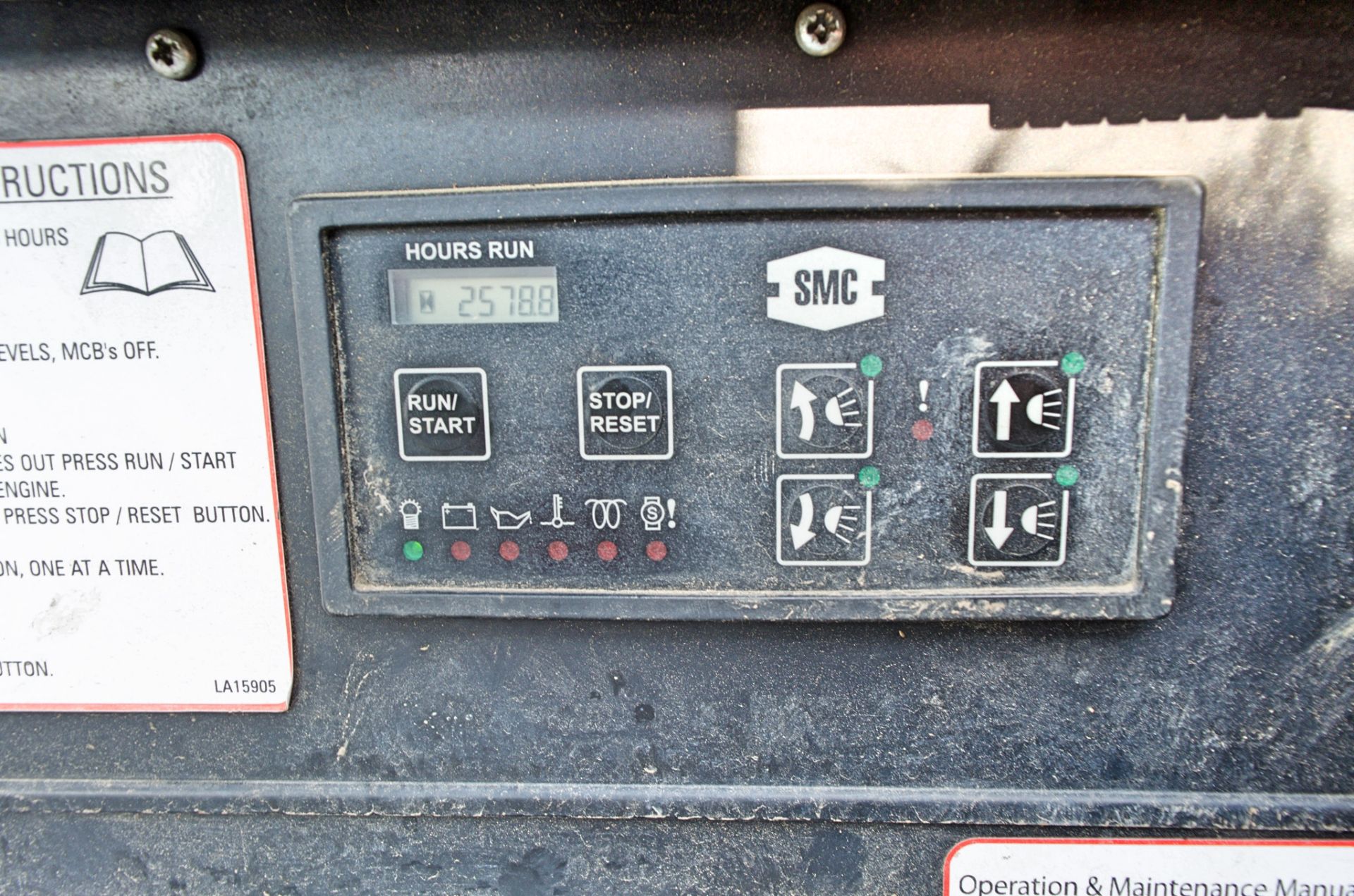 SMC TL-90 diesel driven fast tow tower light  Year: 2012 S/N: 129338 Recorded Hours:  R380179 - Image 5 of 5