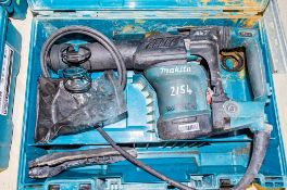 Makita HM0871C 110v SDS rotary hammer drill for spares c/w carry case