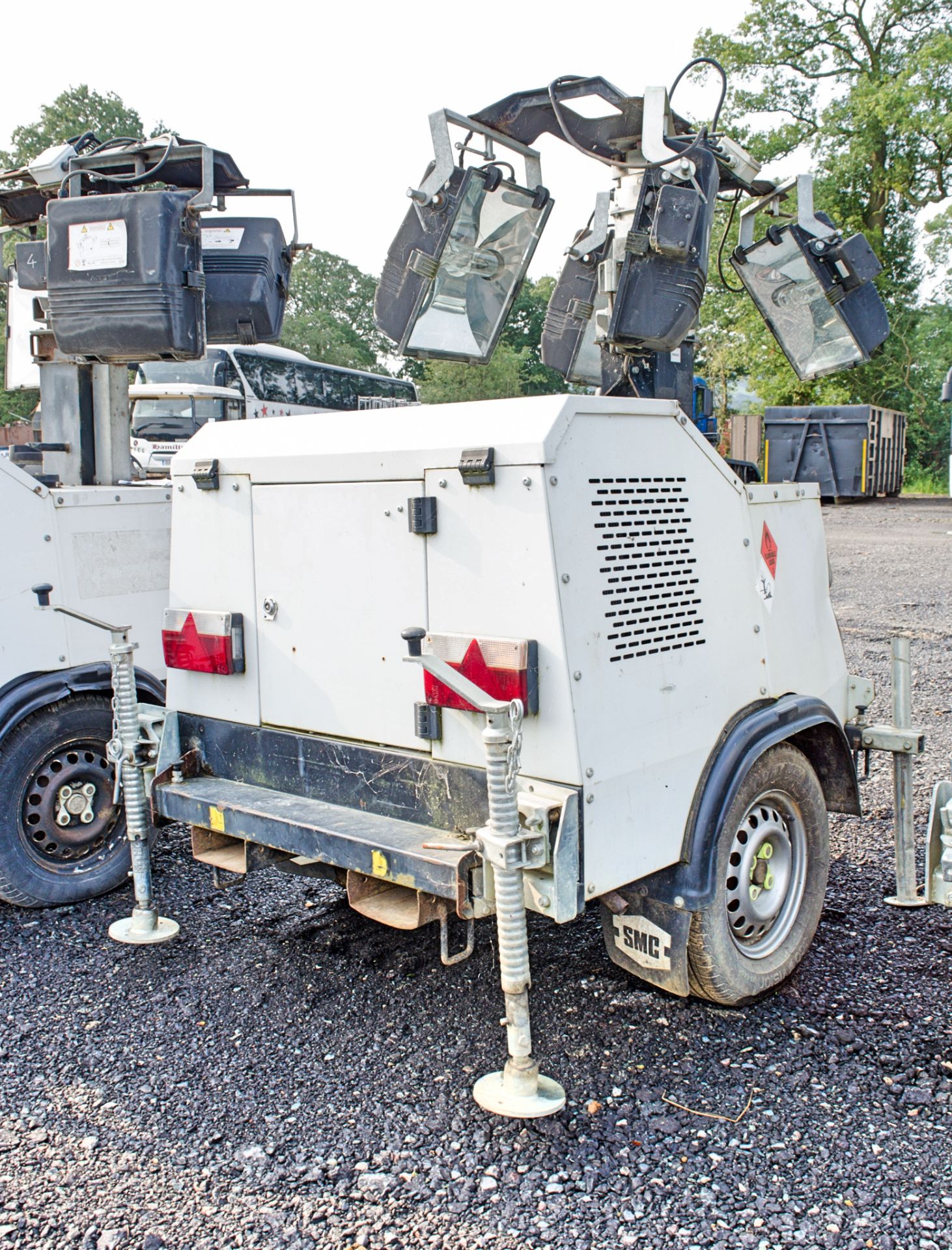 SMC TL-90 diesel driven fast tow tower light  Year: 2012 S/N: 1210034 Recorded Hours:  R380242 - Image 2 of 5