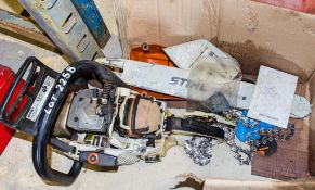 Stihl petrol driven chainsaw ** In disrepair **