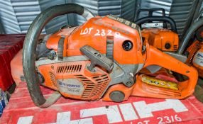 Husqvarna 550X petrol driven chainsaw ** Bar missing **