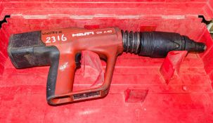 Hilti DXA 40 nail gun c/w carry case