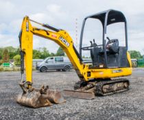 JCB 8014 CTS 1.4 tonne rubber tracked mini excavator Year: 2014 S/N: 70475 Recorded Hours: 1611