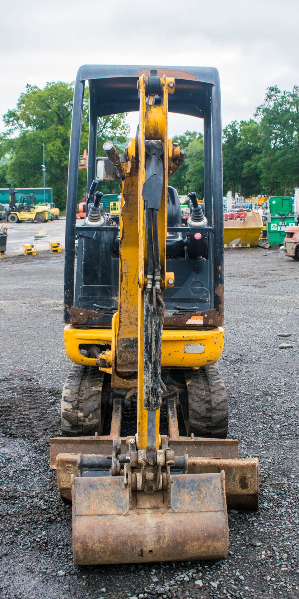 JCB 8014 CTS 1.4 tonne rubber tracked mini excavator  Year: 2014 S/N: 2070505 Recorded Hours: 1417 - Image 5 of 18