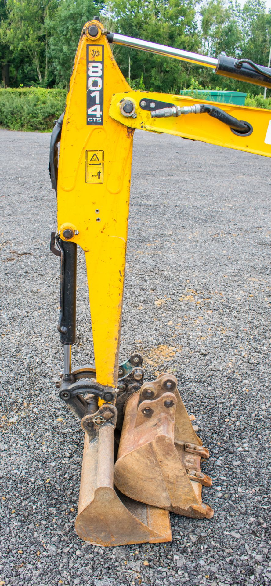 JCB 8014 CTS 1.4 tonne rubber tracked mini excavator  Year: 2014 S/N: 70500 Recorded Hours: 1091 - Image 13 of 18