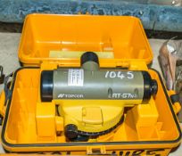 Topcon ATG7 automatic level c/w carry case