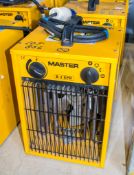 Master 240v fan heater