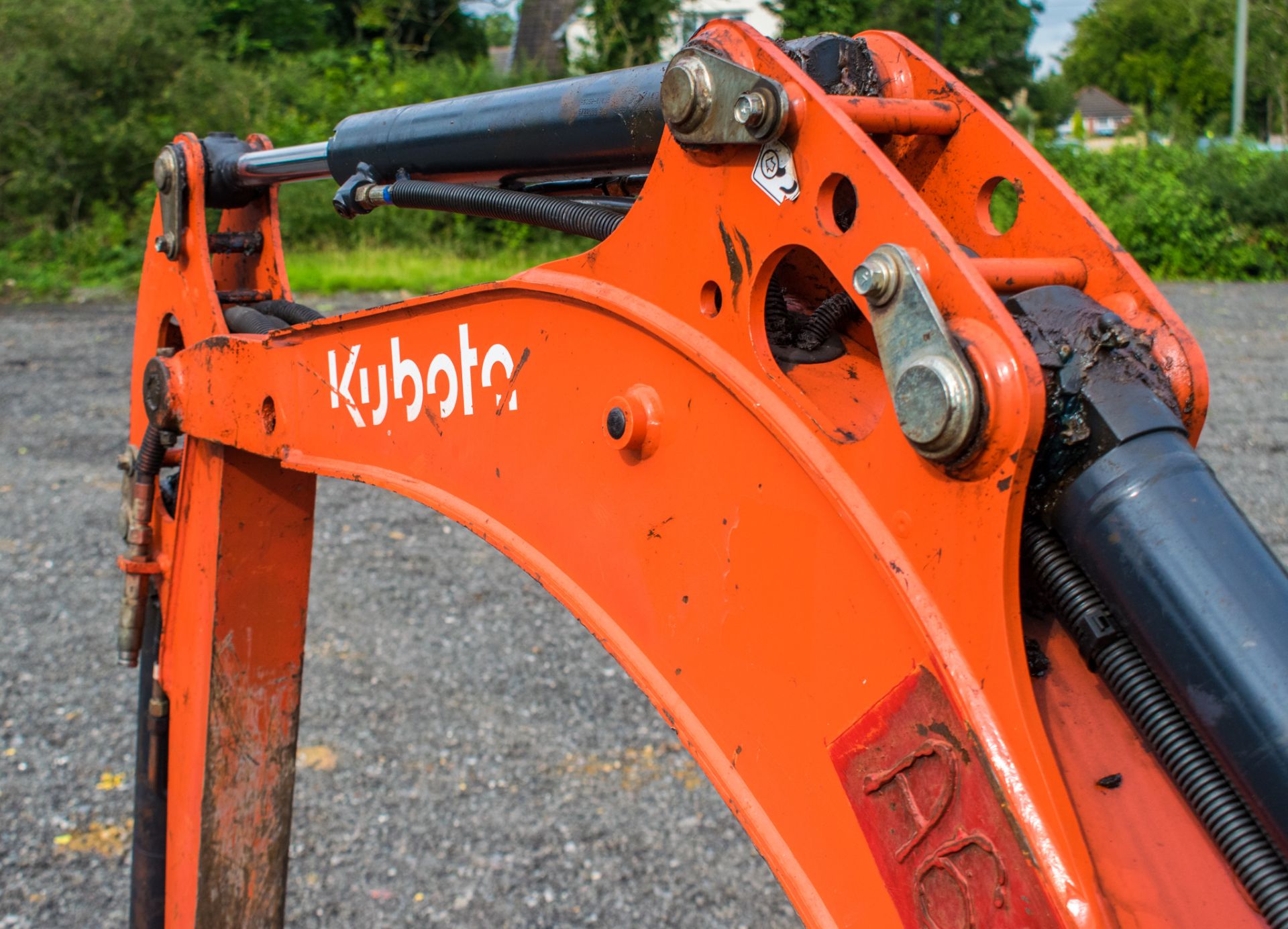 Kubota KX015.4 1.5 tonne rubber tracked mini excavator  Year: 2014 S/N: 57909 Recorded Hours: 1241 - Image 12 of 18