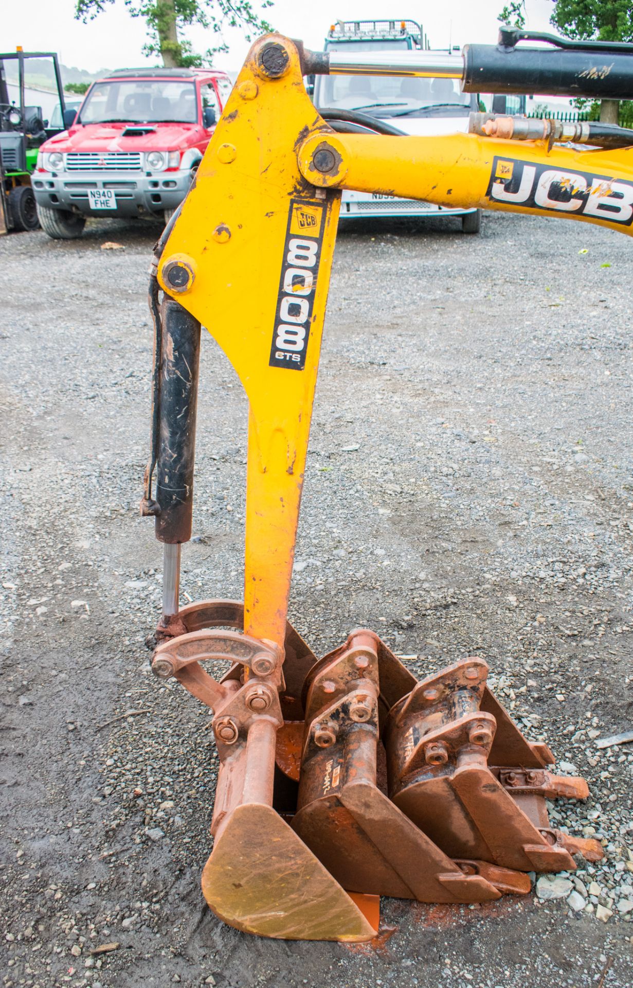 JCB 8008 CTS 0.8 tonne rubber tracked micro excavator Year: 2015 S/N: 10651 Recorded Hours: 905 - Image 13 of 18