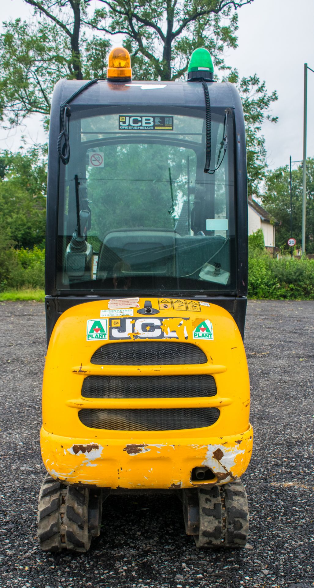 JCB 8016 CTS 1.6 tonne rubber tracked mini excavator Year: 2014 S/N: 71537 Recorded Hours: 1913 - Image 6 of 18