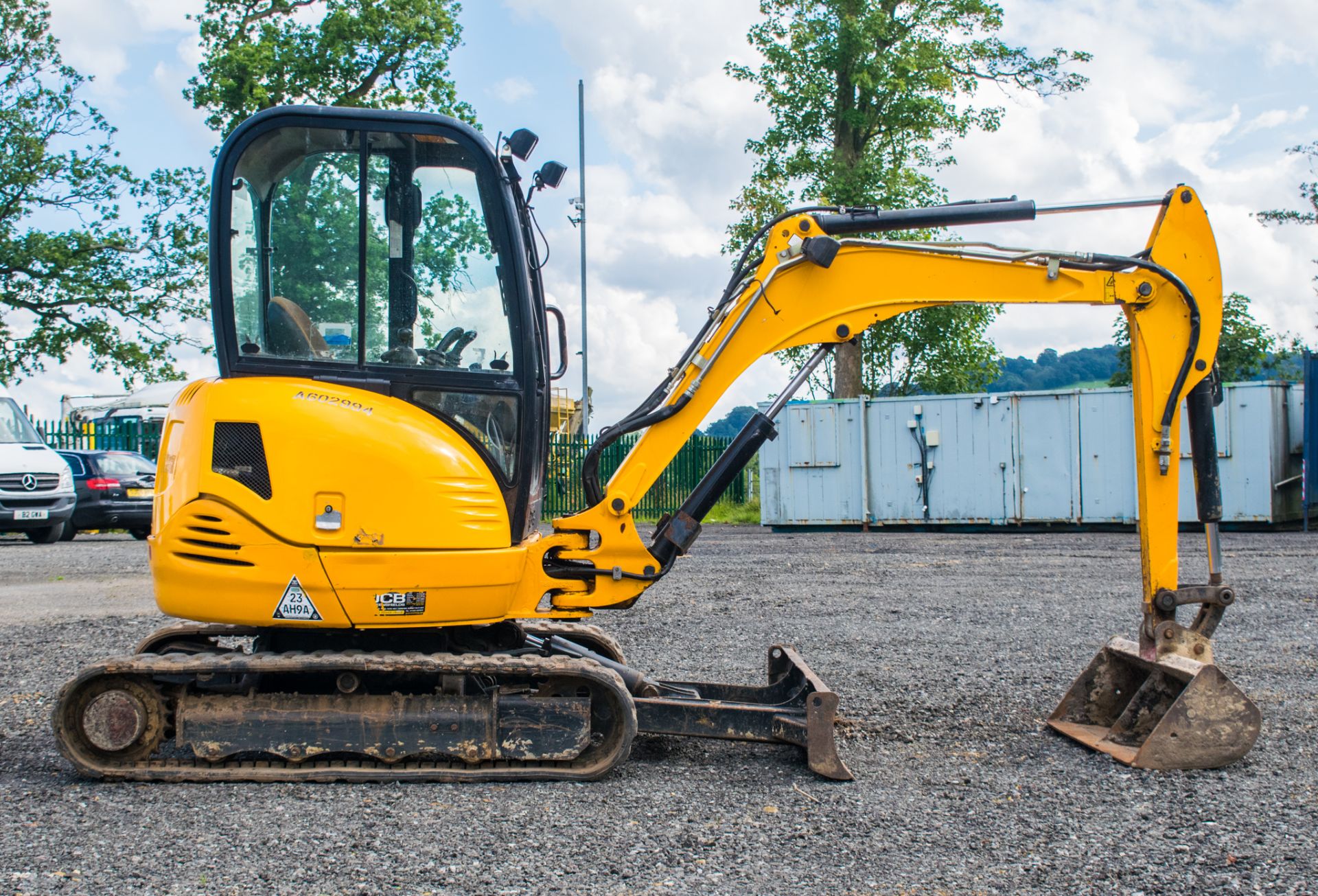 JCB 8030 3 tonne rubber tracked excavator  Year: 2013  S/N: 21867 Recorded hours: 1962 A602994 - Image 7 of 19