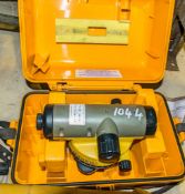 Topcon ATG4 automatic level c/w carry case