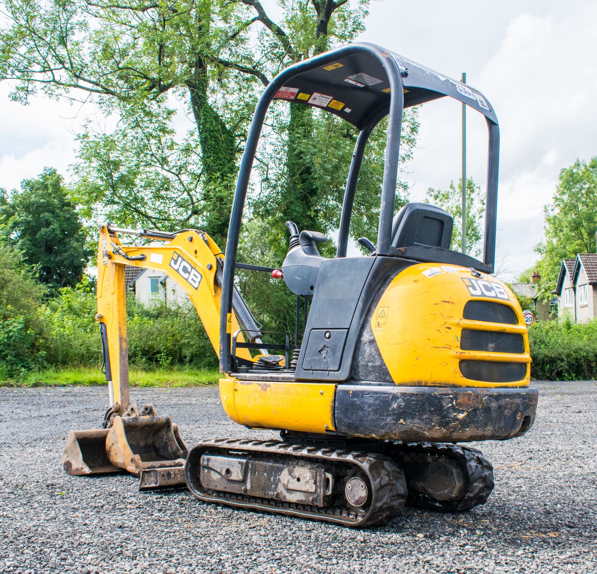JCB 8014 CTS 1.4 tonne rubber tracked mini excavator Year: 2014 S/N: 770497 Recorded Hours: 1419 - Image 4 of 18