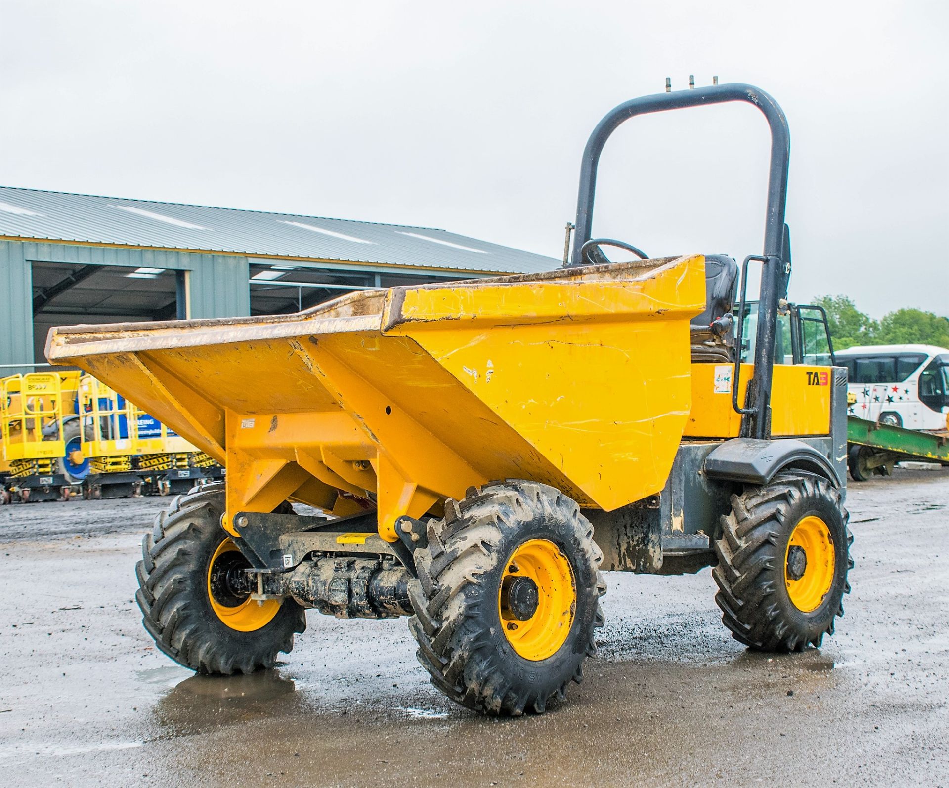 Benford Terex TA3 3 tonne straight skip dumper  Year: 2017 S/N: PA3302 Recorded hours: 603