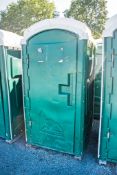 Portable plastic toilet unit ** Holes drilled in tank **