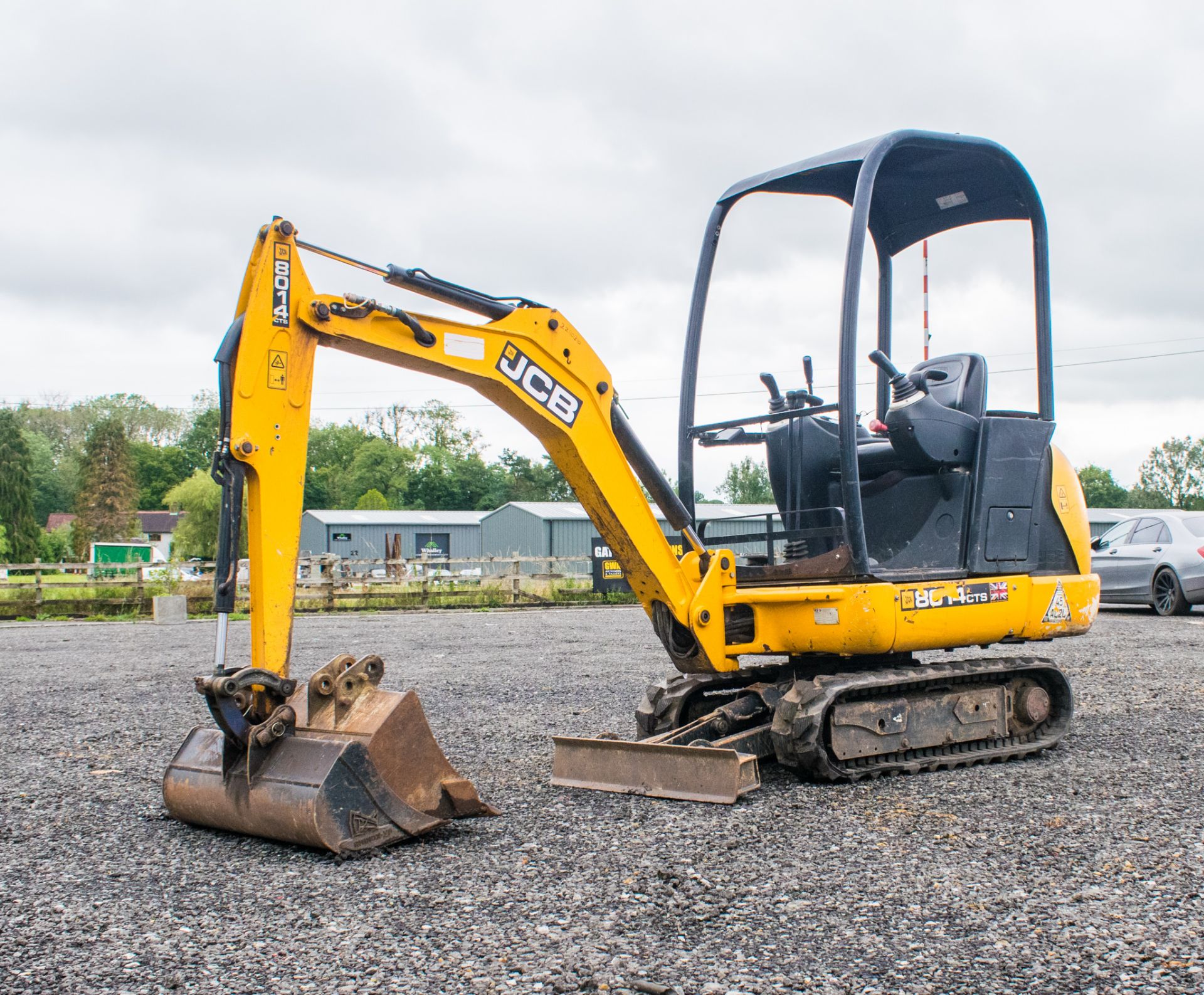 JCB 8014 CTS 1.4 tonne rubber tracked mini excavator  Year: 2014 S/N: 70501 Recorded Hours: 1178