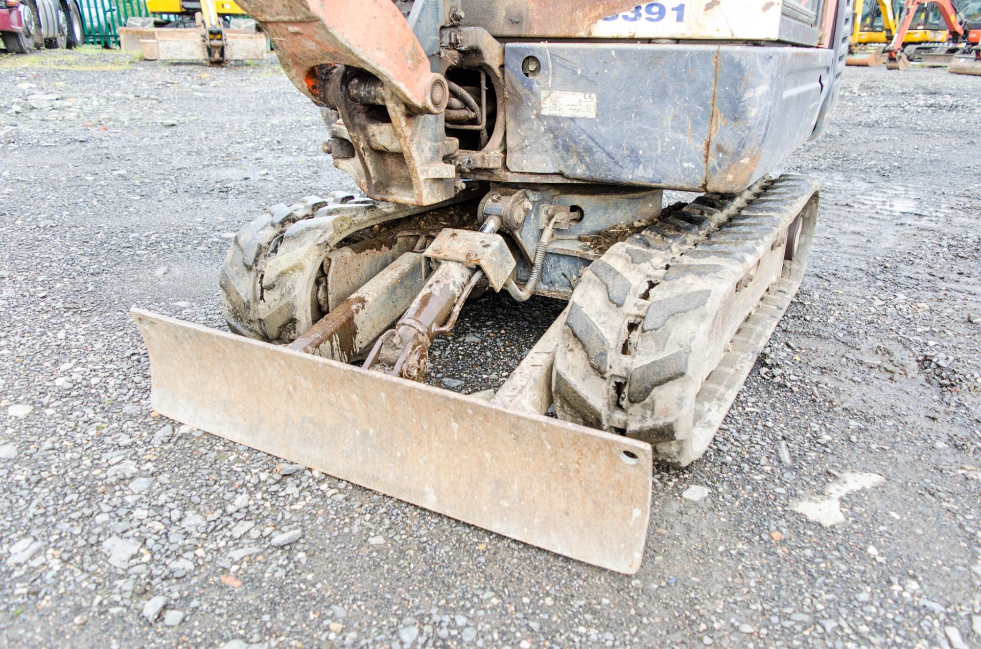 Kubota KX36-3 1.5 tonne rubber tracked mini excavator Year: 2008 S/N: 77962 Recorded Hours: 3772 - Image 11 of 19