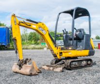 JCB 8014 CTS 1.4 tonne rubber tracked mini excavator Year: 2014 S/N: 770497 Recorded Hours: 1419