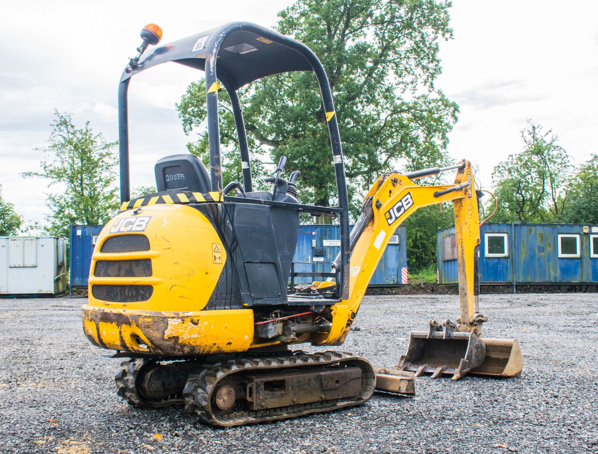 JCB 8014 CTS 1.4 tonne rubber tracked mini excavator Year: 2014 S/N: 70517 Recorded Hours: 1943 - Image 3 of 18