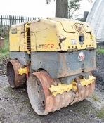 Wacker Neuson RTSC2 diesel driven trench roller Recorded Hours: 638 c/w remote control A605374