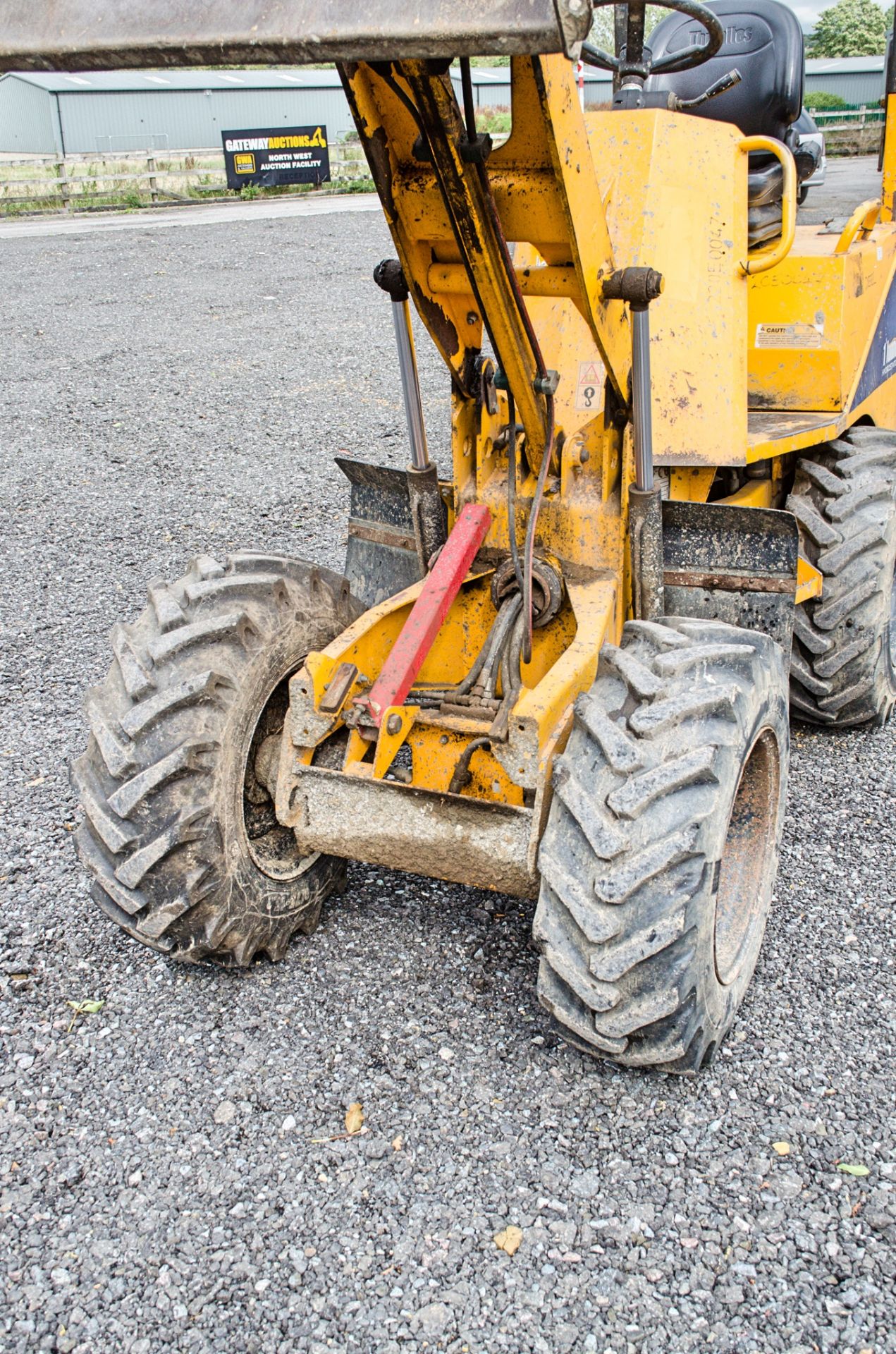 Thwaites 1 tonne hydrostatic hi-tip dumper Year: 2008 S/N: B4883 Recorded Hours: 1848 220E0047 - Image 10 of 22