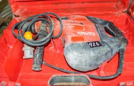 Hilti TE80-ATC 110v SDS rotary hammer drill c/w carry case A733685