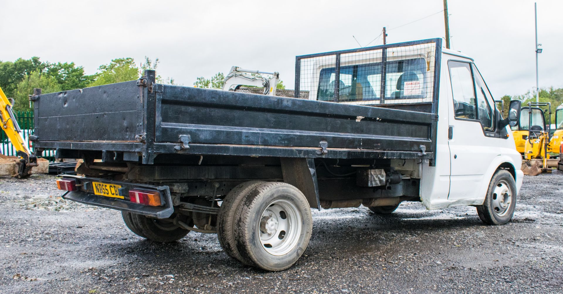 Ford Transit T90 350 single cab tipper Registration Number: ND55 CDV Date of Registration: 24/11/ - Image 3 of 19