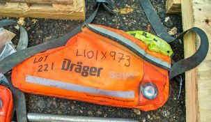 Drager emergency escape breathing device