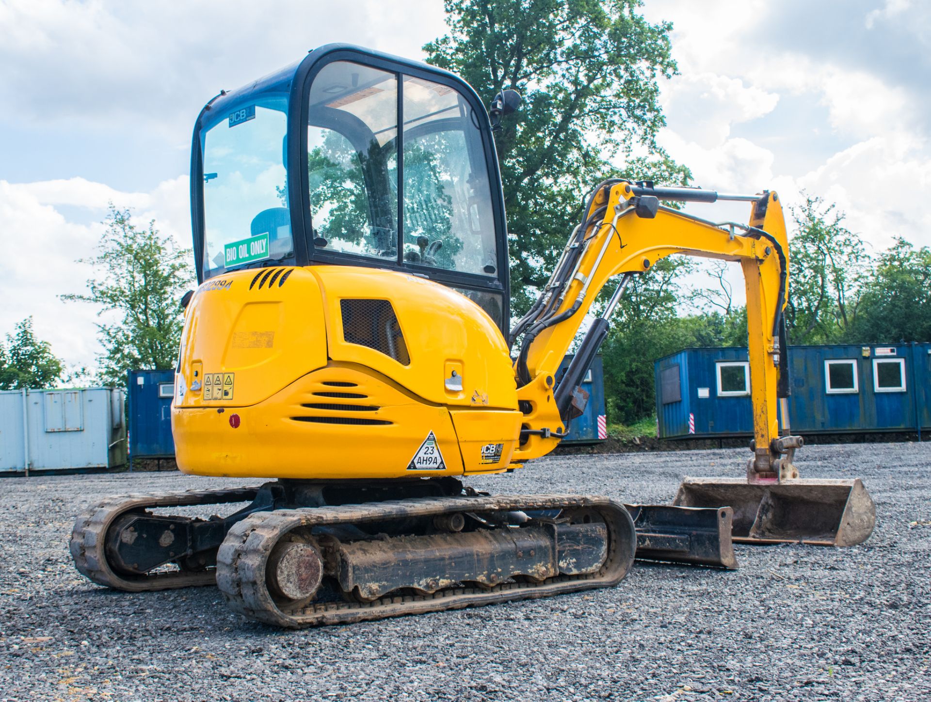 JCB 8030 3 tonne rubber tracked excavator  Year: 2013  S/N: 21867 Recorded hours: 1962 A602994 - Image 3 of 19