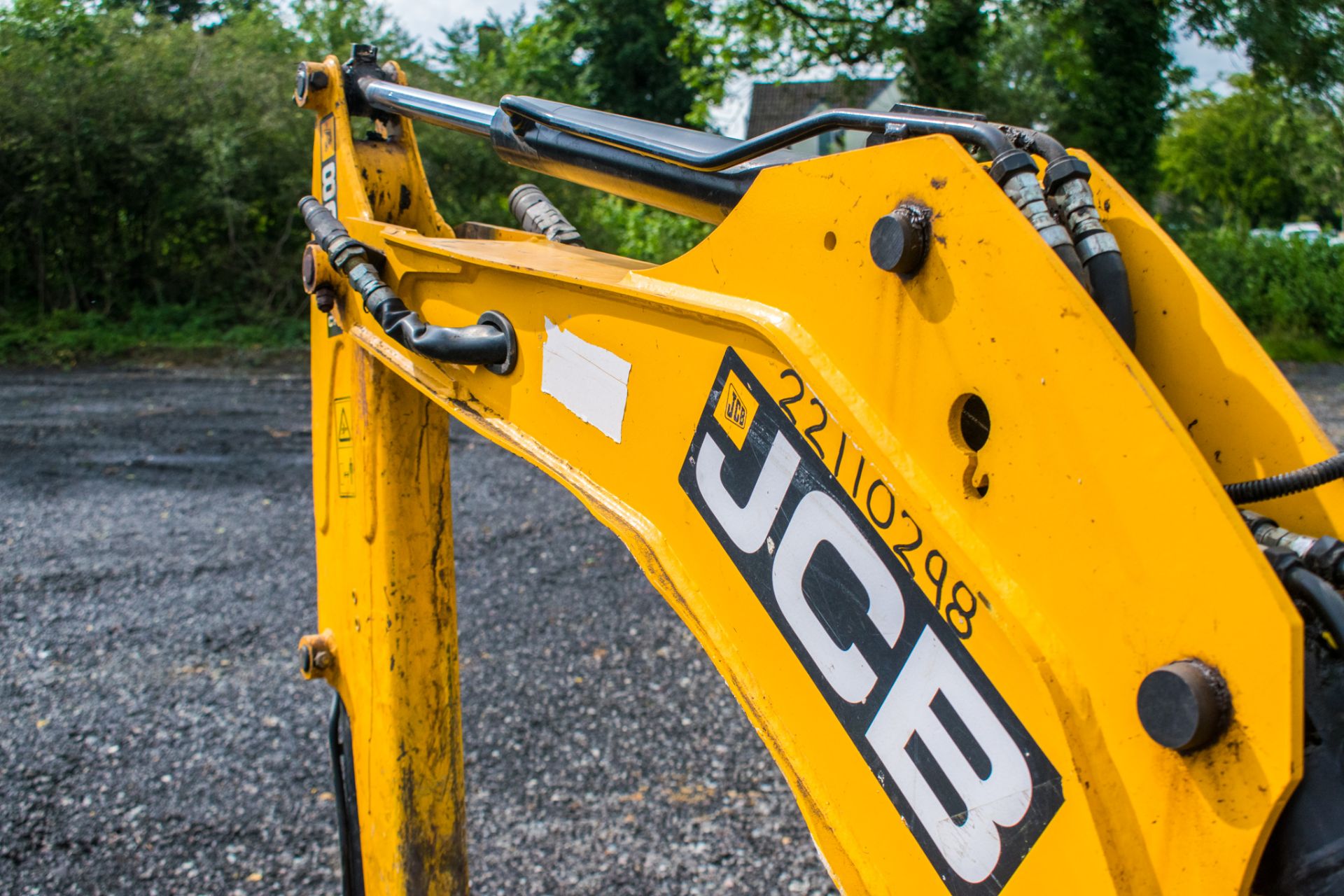JCB 8014 CTS 1.4 tonne rubber tracked mini excavator Year: 2014 S/N: 770497 Recorded Hours: 1419 - Image 12 of 18