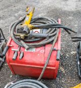 Hycon petrol driven hydraulic power pack c/w anti-vibe breaker (handle missing) & hoses