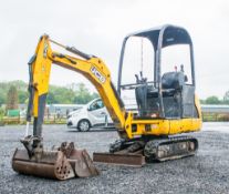 JCB 8014 CTS 1.4 tonne rubber tracked mini excavator  Year: 2014 S/N: 70503 Recorded Hours: 1506