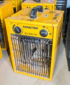 Master 110v fan heater