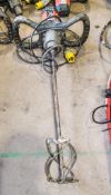 Belle 110v plaster mixer c/w paddle