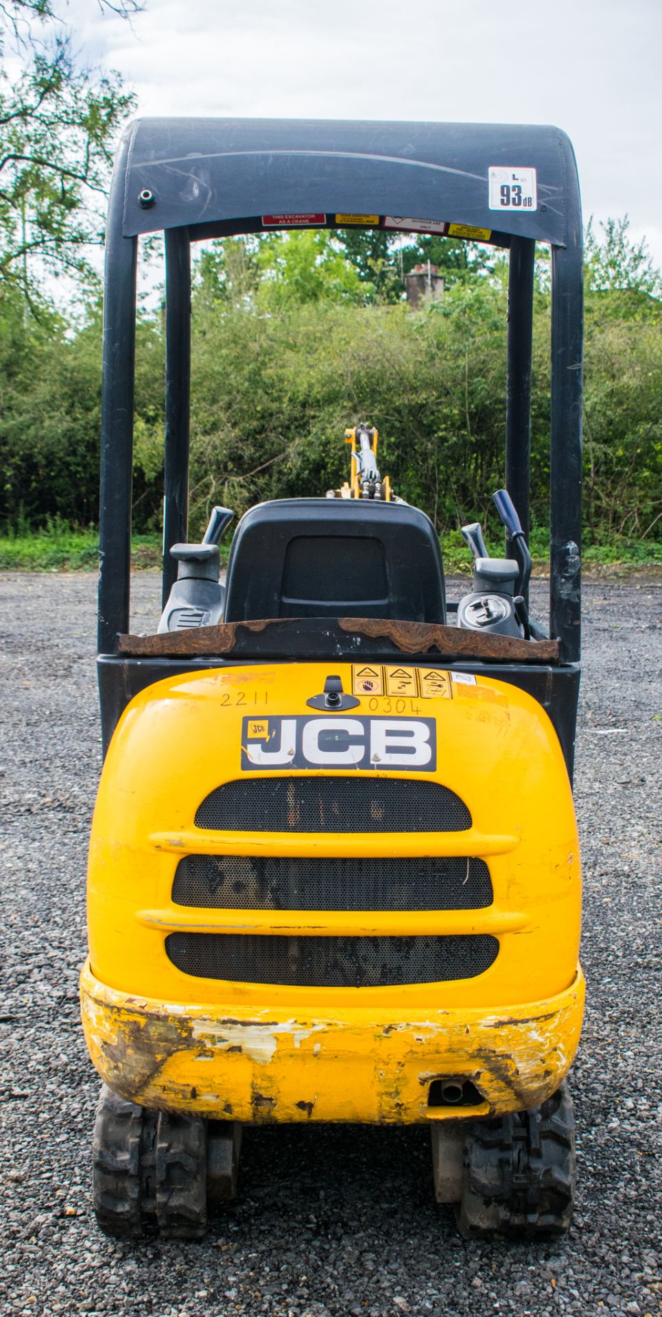 JCB 8014 CTS 1.4 tonne rubber tracked mini excavator Year: 2014 S/N: 70475 Recorded Hours: 1611 - Image 6 of 18