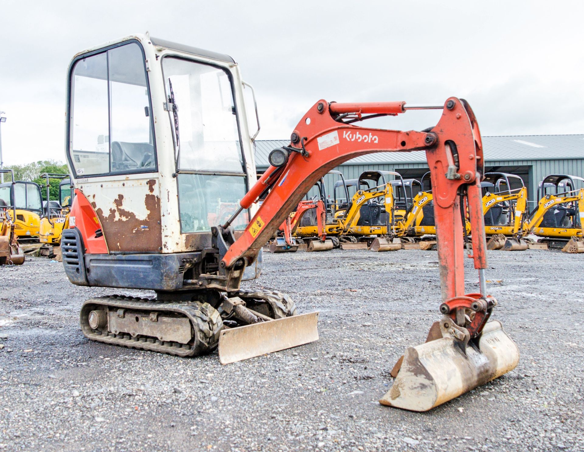 Kubota KX36-3 1.5 tonne rubber tracked mini excavator Year: 2008 S/N: 77962 Recorded Hours: 3772 - Image 2 of 19