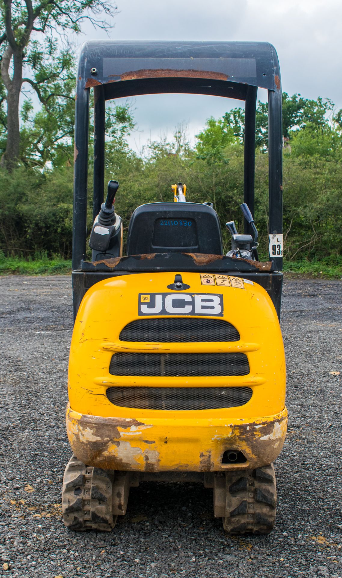 JCB 8014 CTS 1.4 tonne rubber tracked mini excavator  Year: 2014 S/N: 70511 Recorded Hours: 2221 - Image 6 of 17