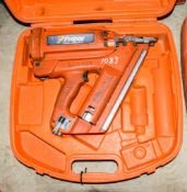 Paslode Impulse nail gun c/w carry case ** No battery or charger **