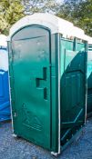 Portable plastic toilet unit ** Holes drilled in tank **