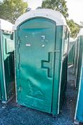 Portable plastic toilet unit ** Holes drilled in tank **