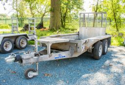 Ifor Williams GX 84 8' by 4' tandem axle plant trailer